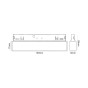 ΜΙΝΙ ΜΑΥΡΟ ΜΑΓΝΗΤΙΚΟ ΦΩΤΙΣΤΙΚΟ 24V DC 5W 4000K 250LM 36° RA90 5YRS L100ΜΜ ACA TMEYE540B