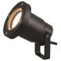 ΣΠOT ΚΗΠΟΥ ΠΛΑΣΤΙΚΟ GU10 IP65 220-240V Φ95X100 ΜΑΥΡΟ ARTE ILLUMINA Eurolamp 145-82024