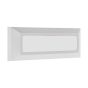 ΦΩΤΙΣΤΙΚΟ ΤΟΙΧΟΥ SLIM LED 4W IP65 230V 3CCT 230X80mm ΛΕΥΚΟ PRO ARTE ILLUMINA Eurolamp 145-52070