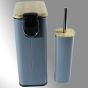 Σετ Κάδος 7lt Softe Close & Πιγκάλ Μπαμπού-Γκρι SL1061 San Lorentzo 110102C