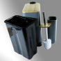 Σετ Κάδος 7lt Softe Close & Πιγκάλ Μπαμπού-Γκρι SL1061 San Lorentzo 110102C