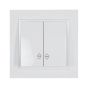 ΔΙΑΚΟΠΤΗΣ A/R-K/R ΛΕΥΚΟΣ Eurolamp 152-10107