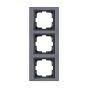 ΠΛΑΙΣΙΟ 3 ΘΕΣΕΩΝ ΝΙΚΕΛ ΜΑΤ Eurolamp 152-10812