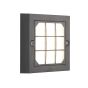 ΦΩΤΙΣΤΙΚΟ ΤΟΙΧΟΥ LED 6W 135X135X32 3CCT IP65 ΓΚΡΙ "SENARIO" ARTE ILLUMINA Eurolamp 145-52122