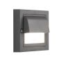 ΦΩΤΙΣΤΙΚΟ ΤΟΙΧΟΥ LED 6W 135X135X55 3CCT IP65 ΓΡΑΦΙΤΗΣ "SENARIO" ARTE ILLUMINA Eurolamp 145-52127