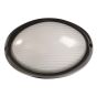 ΑΠΛΙΚΑ ΤΟΙΧΟΥ OBAΛ ΑΛΟΥΜΙΝΙΟΥ ΜΑΥΡH ARTE ILLUMINA Eurolamp 147-55061