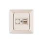 ΠΡΙΖΑ DATA CAT 6 RJ 45 MONH ΜΠΕΖ 152-16115