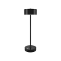 it-Lighting Crater Rechargeable LED 2W 3CCT Touch Table Lamp Black D:38cmx11cm 80100110