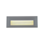 it-Lighting Mono LED 3W 3CCT Outdoor Wall Lamp Grey D:22cmx2.8cm 80201730