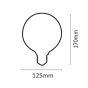 InLight E27 LED Filament 8watt Dimmable 7.27.08.15.1