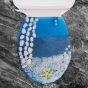 ΚΑΠΑΚΙ WC FALLING PEBBLES 43X36 San Lorentzo 8048