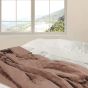 ΚΟΥΒΕΡΛΙ Cottage Simplicity ΜΕΛΙ MICROFIBER 220x240cm San Lorentzo 7093HONEY