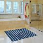 ΠΑΤΑΚΙ ΜΠΑΝΙΟΥ FLAFFY ΜΠΛΕ 65X190 San Lorentzo 1700128BLUE
