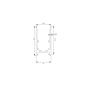 Τμήμα Curved Μαγνητικής ράγας μαύρη Inlight TRC002