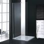 Διαχωριστικό Πάνελ Ντουζιέρας 90xH185cm Κρύσταλλο  Clean Glass 6χιλ. Devon Iwis Walk-in WD90C-100