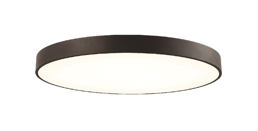 Πλαφονιέρα Μαύρη D:600 Madison 3000K/4000K Viokef 4276201