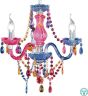 Φωτιστικό Πολυέλαιος Τρίφωτος 3xE14 D46xH150cm Ακρυλικό Πολύχρωμο Trio Lighting RL Luster R11073017