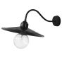 Φωτιστικό επιτοίχιο  AS-180AP 1L  BLACK Heronia 31-0978