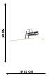 LED CURVE/AP NIKEL ΑΠΛΙΚΑ 6W Heronia 01-0401