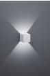 Φωτιστικό Επίτοιχο Δίφωτο Led 4,3w 3000K 430lm Brushed Aluminium Trio Lighting Louis 223310105