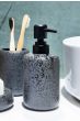Δοχείο Κρεμοσάπουνου HADES Stoneware Ανθρακί 350ml AWD02191802 AWD02191802