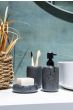 Δοχείο Κρεμοσάπουνου HADES Stoneware Ανθρακί 350ml AWD02191802 AWD02191802