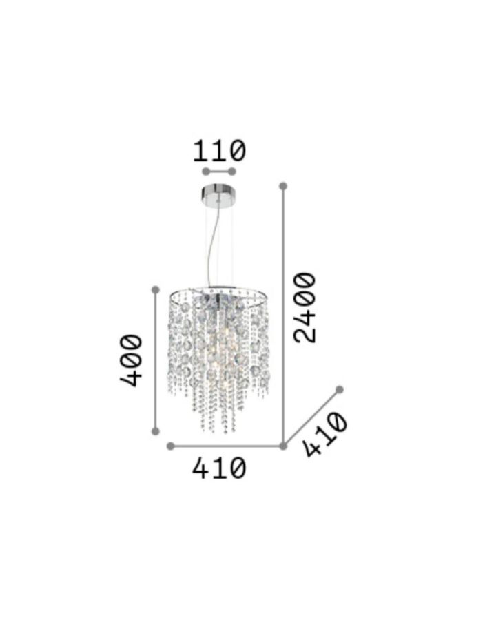 EVASIONE SP8 Ideal Lux 044774