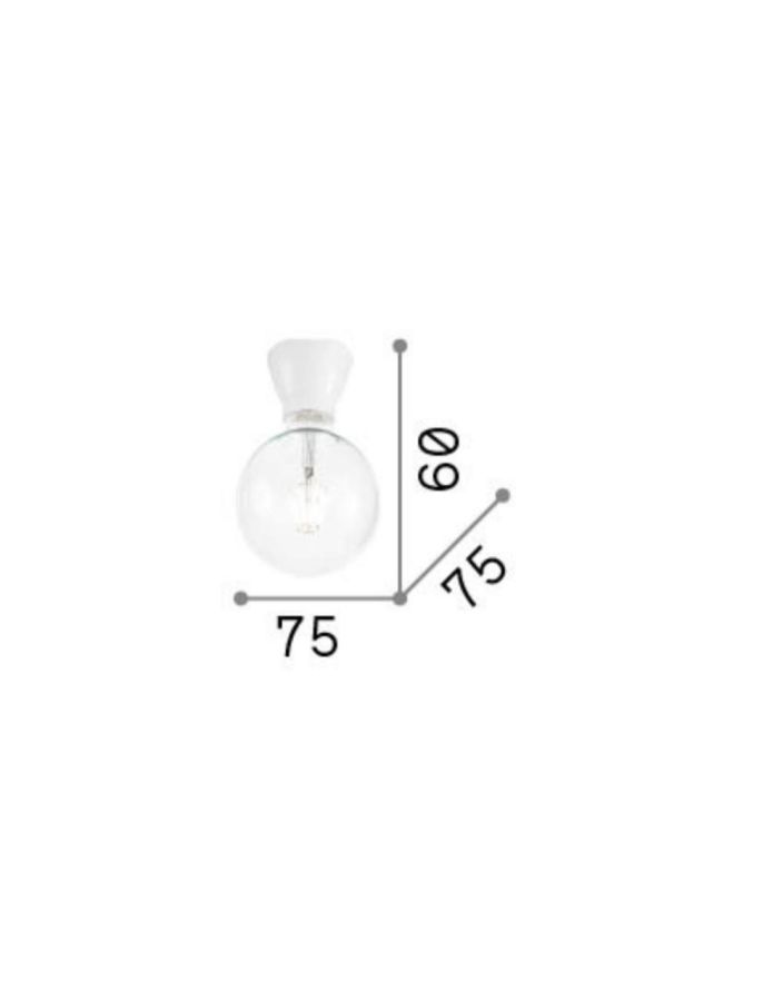 WINERY PL1 NERO Ideal Lux 155142