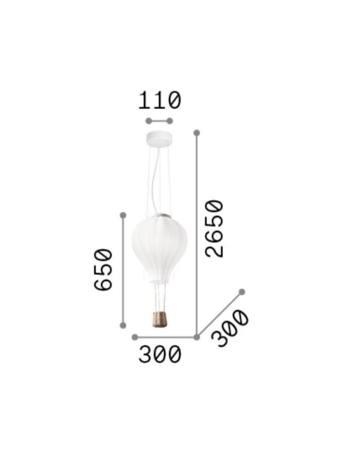 DREAM BIG SP1 D30 Ideal Lux 179858