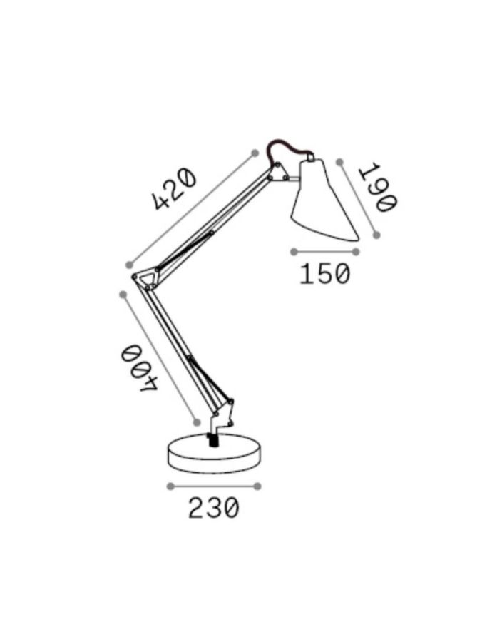 SALLY TL1 TOTAL WHITE Ideal Lux 193946