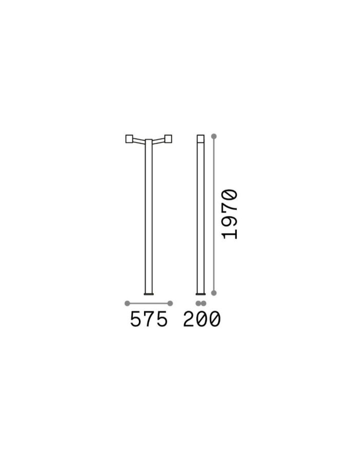 CLIO MPT2 ANTRACITE Ideal Lux 249490
