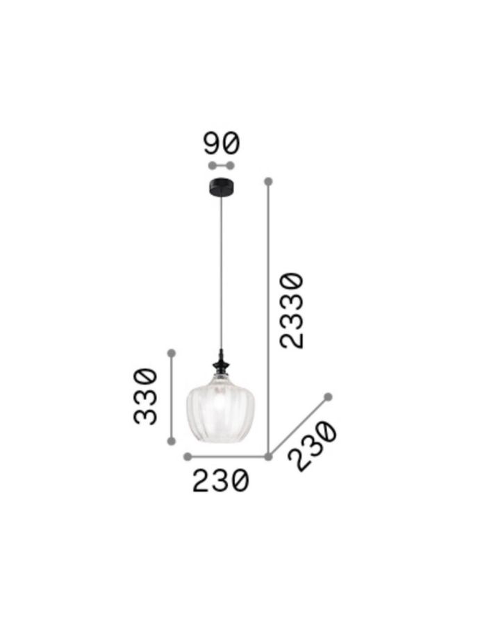 LORD SP1 AMBRA Ideal Lux 263656