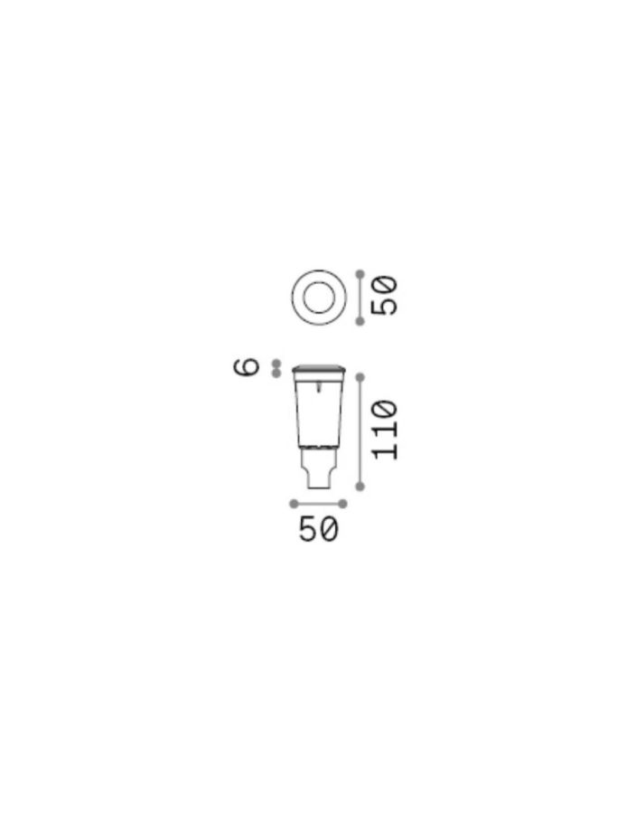 WAY PT UP 3000K Ideal Lux 269726