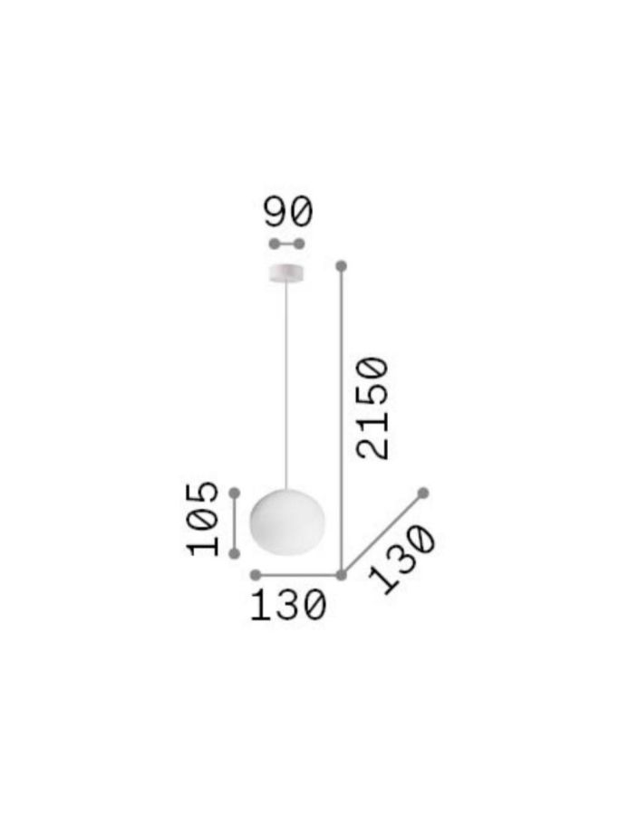 COTTON SP1 D13 Ideal Lux 297781