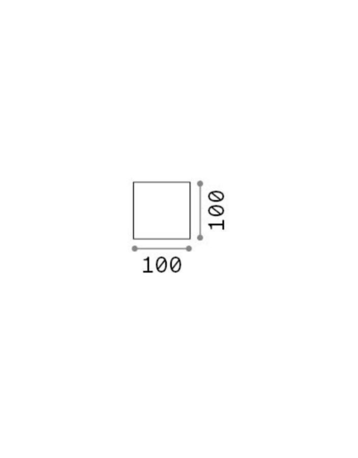 ATOM AP D10 NERO Ideal Lux 313450