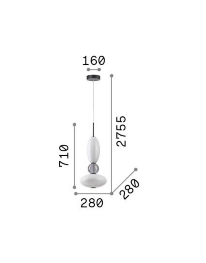 LUMIERE-1 SP Ideal Lux 314143