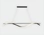 SE LED 100  ONDAS PENDANT BLACK 23W  3CCT WITH MEMORY 2 YEARS WARRANTY Α1 HOMELIGHTING 77-50450