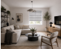 Double Ρόλερ Ρυθμιζόμενης Σκίασης 80x230cm Γκρι MRShome DRD-GR080230