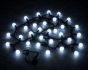 100Led Λαμπάκια Με Μπίλια Με Πρόγραμμα,Επέκταση Και Μετασχηματιστή Ip44 ,Πράσινο Καλώδιο/Λευκό Λαμπάκι 5 Μέτρα Lianos 63370-L