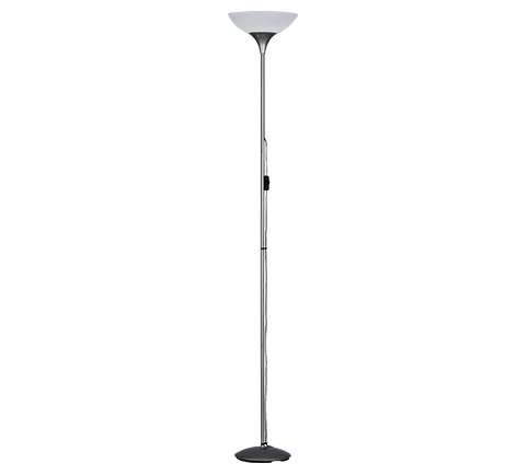 Φωτιστικό Δαπέδου H180x28cm 1xE27 Απόχρωση Titan Trio Lighting Dezwo R4302-87