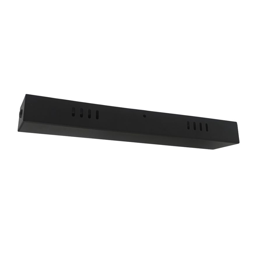 Κουτί Οροφής Τροφοδοτικών Μαύρο 330x60x40 Viokef 00/9206-B