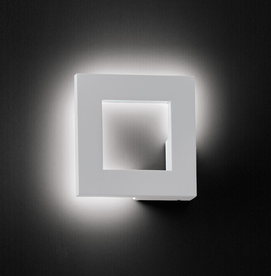 Απλίκα Led Τετράγωνη Santorini Viokef 4158500