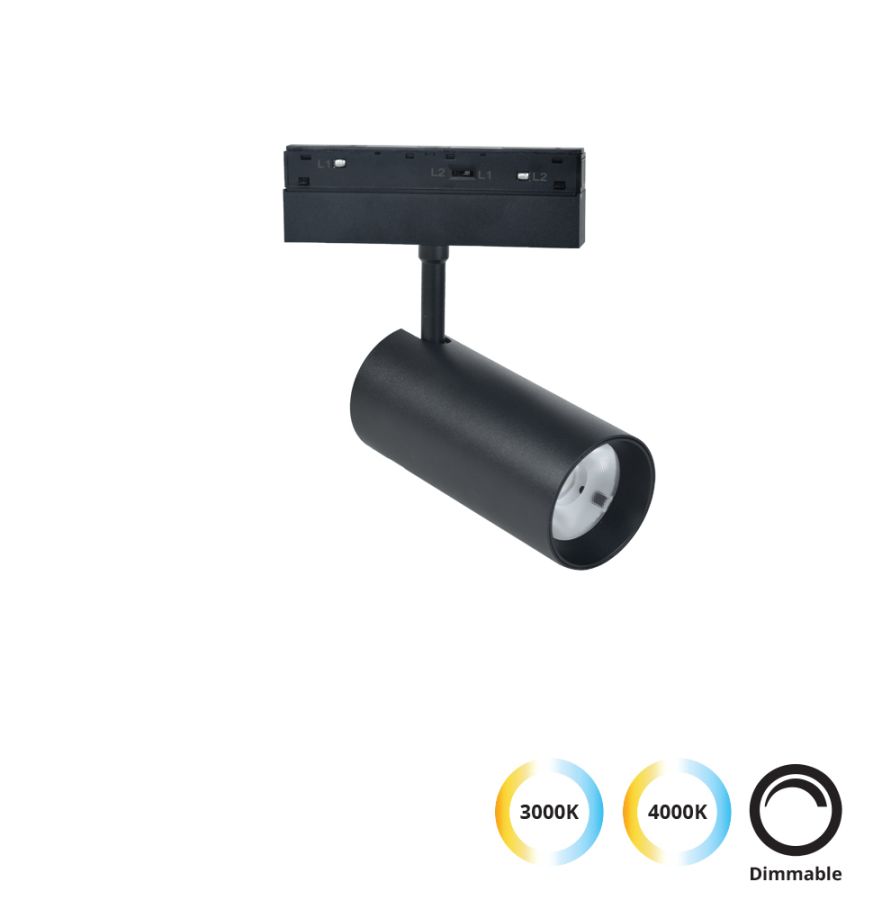 Σποτ Track 13W 2CCT Magnetic Viokef 4244000-N