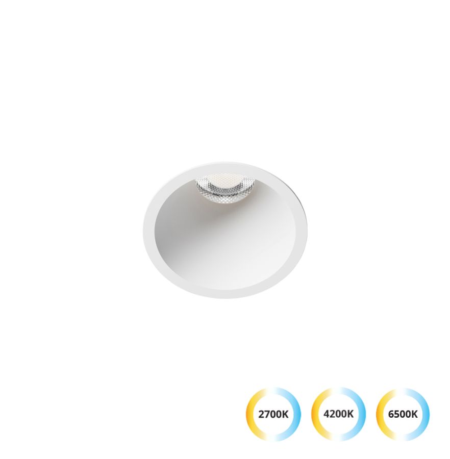 Χωνευτό Σποτ Λευκό D:72 Triac Dim Dylan Viokef 4311200-D1