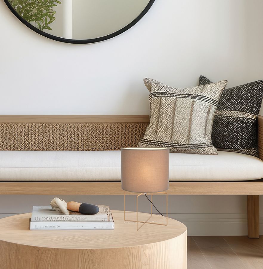 Επιτραπέζιο Φωτιστικό Καφέ Rondo Viokef 4313201