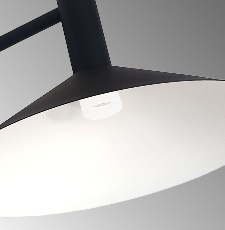 Φωτιστικό Τοίχου Μαύρο Marsi Viokef 4319800