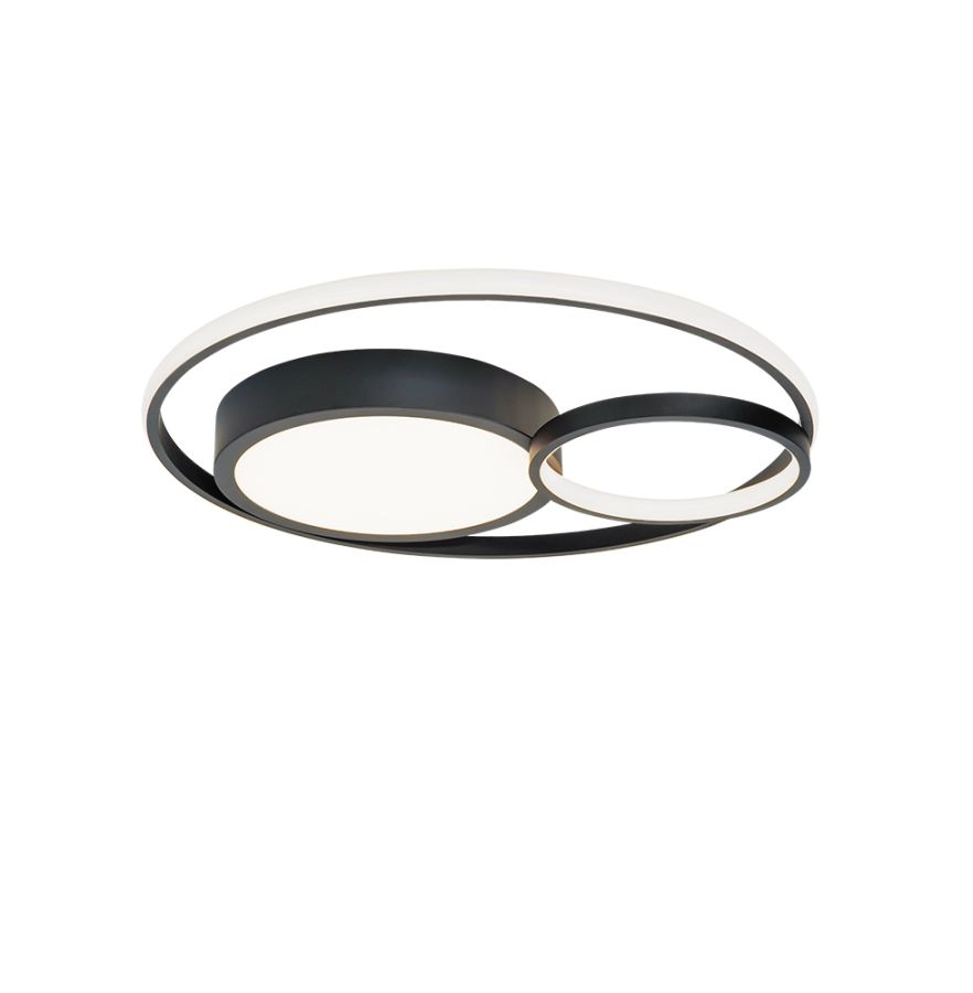 Φωτιστικό Οροφής Μαύρο Karon Viokef 4325500