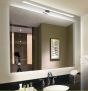SE-NK-60 MULAN WALL LAMP NICKEL 60CM 3CCT 12W WITH MEMORY Δ2 HOMELIGHTING 77-50564