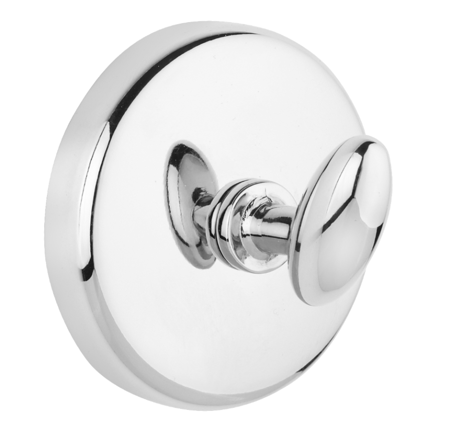 Άγκιστρο Μονό Χρώμιο Bronze Art Hotel 31H7-10-1