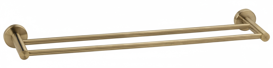 Πετσετοθήκη Διπλή Αντικέ Bronze Art Inox304 4230-41